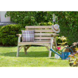 Zest4Leisure Abbey 2-Seater Wooden Bench